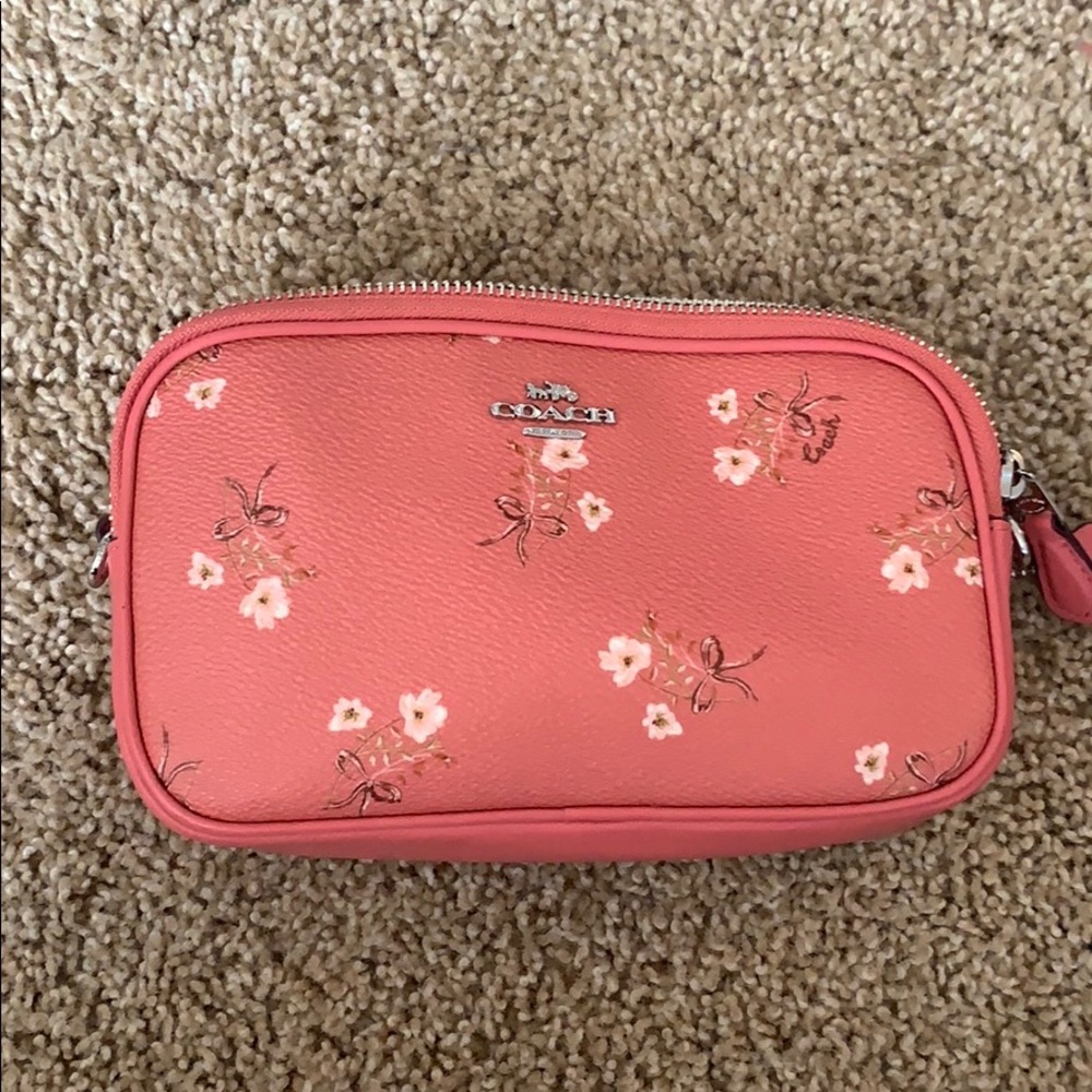 coach floral crossbody